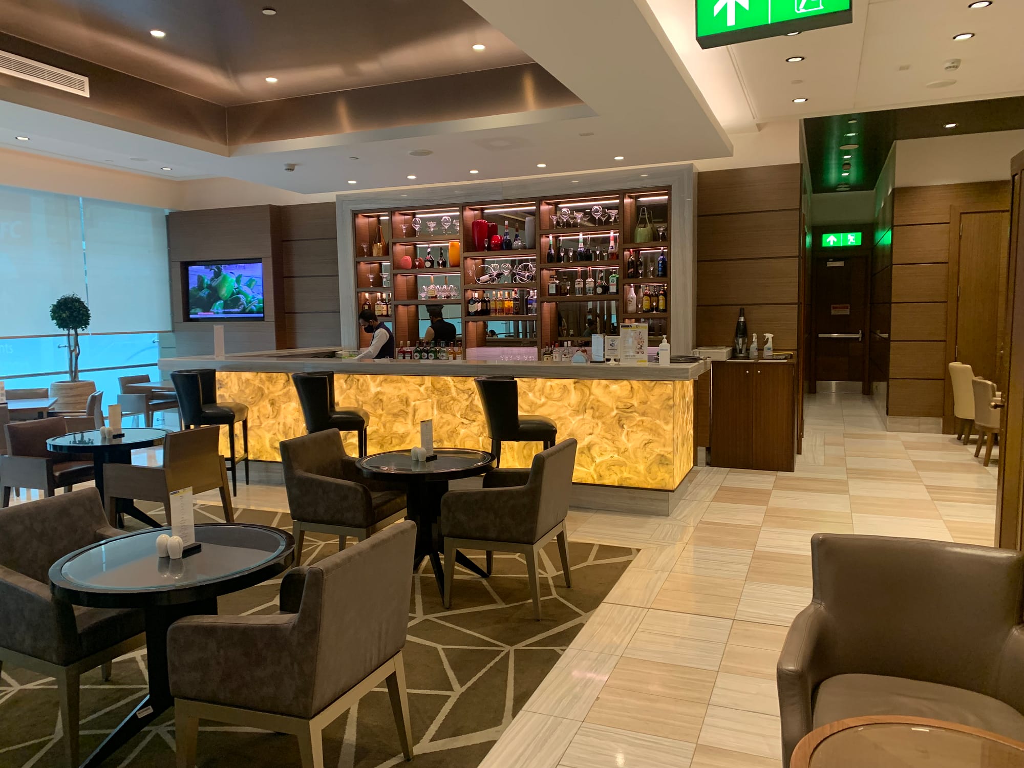 Ahlan Lounge, Terminal 1, Dubai International Airport