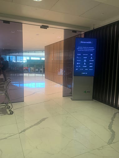 Neil Scrivener reviews the Aena VIP Miro Lounge at Terminal 1, Josep Tarradellas Barcelona–El Prat Airport, Spain.