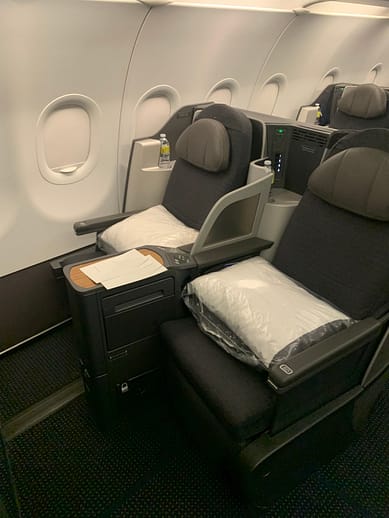 Neil Scrivener reviews the American Airlines Transcon route from San Fransisco (SFO) to New York (JFK) on the A321T.