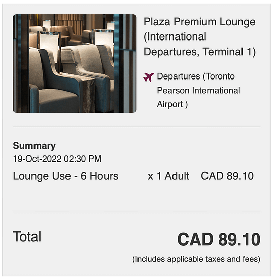 Neil Scrivener reviews the Plaza Premium Lounge in Toronto Pearson Airport's Terminal 1 at Gate E77 - accessed via a Platinum American Express. 